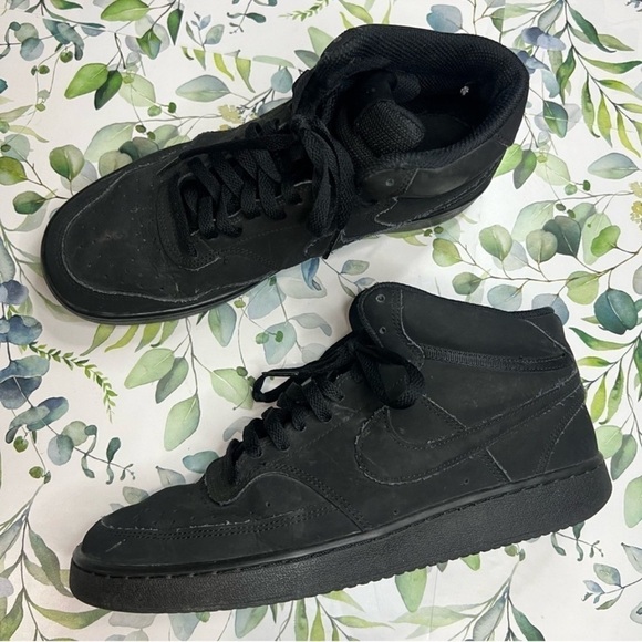 Nike Court Vision Mid Top Suede Sneakers 8 main image 4